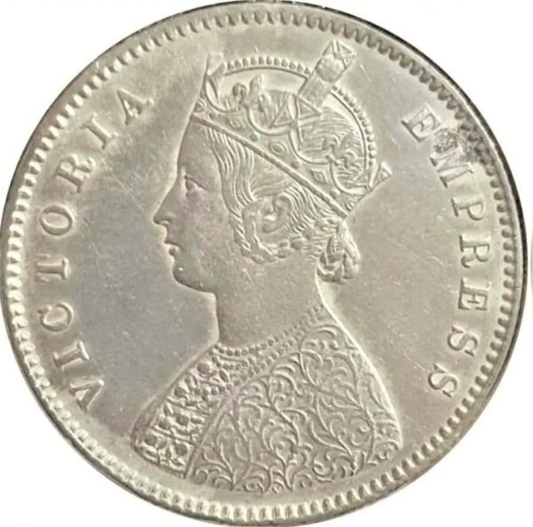 half rupees 1884