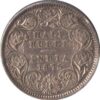 half rupees 1875 silver coin - Image 2