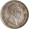 1/4 quater rupees 1835 silver