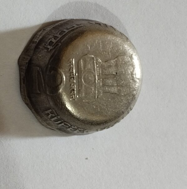 Two rupees dabbu steel Coin - Image 2