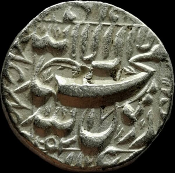 Shahjahan  rupee  Mint- qandhar - Image 2