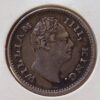 1835 WILLIAM Quarter Rupee,