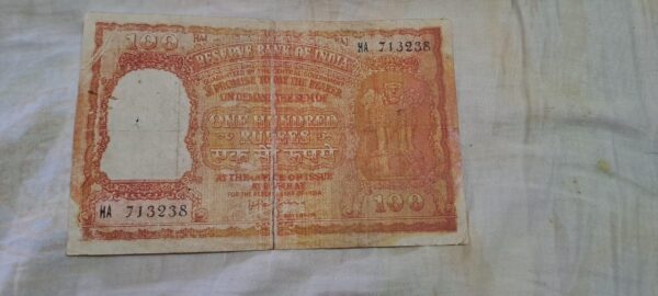 Hundreds rupees haz note original condition  as per image - Image 2