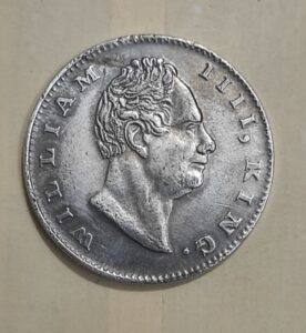 One rupees 1840 william iv rare coin