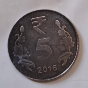 five rupees oms coin  2 rs me 5 aa gya hai