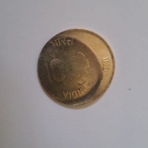 five rupees errors coins