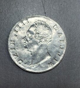 one rupees lakhi coin william iv