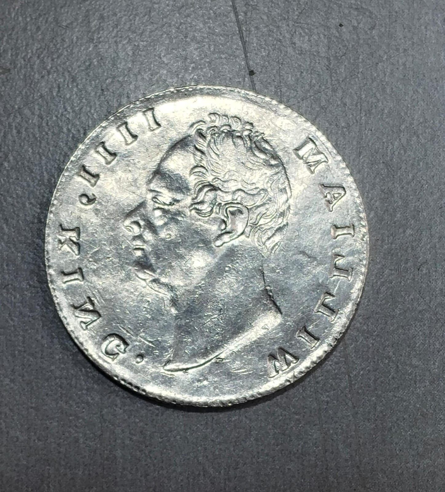 one rupees lakhi coin william iv