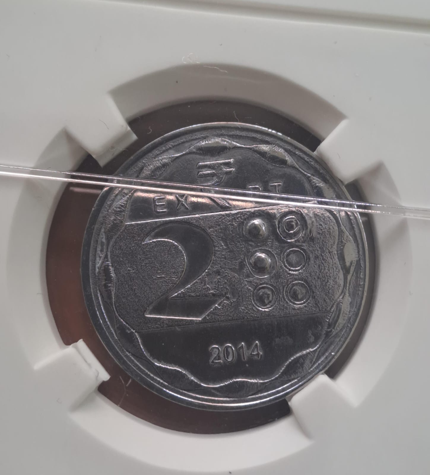 20 rupees proof coin