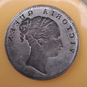 one rupees victoria lakhi coin 11.66 gm