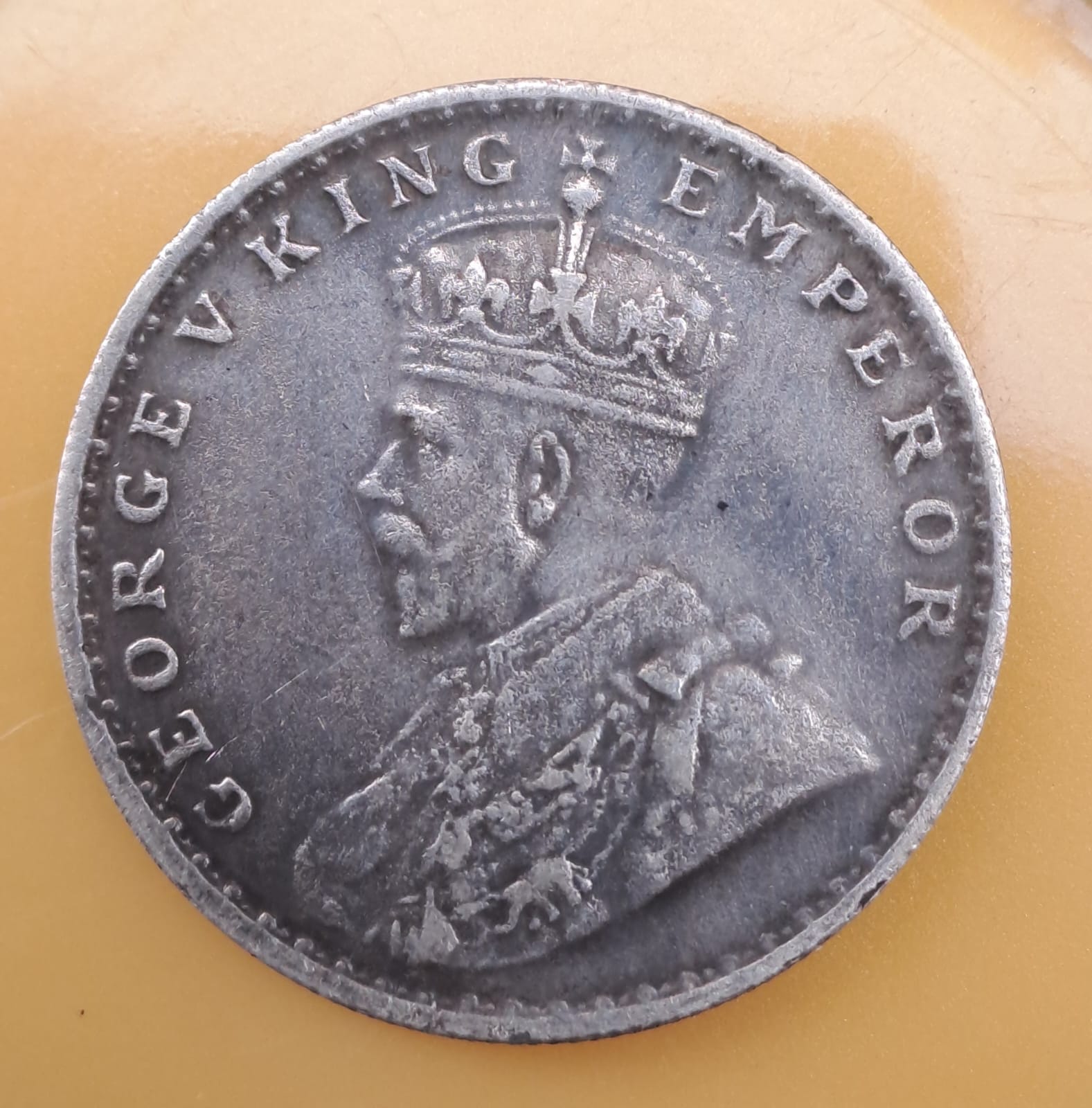 one rupees lakhi edward coin 11.66 gm - Image 2