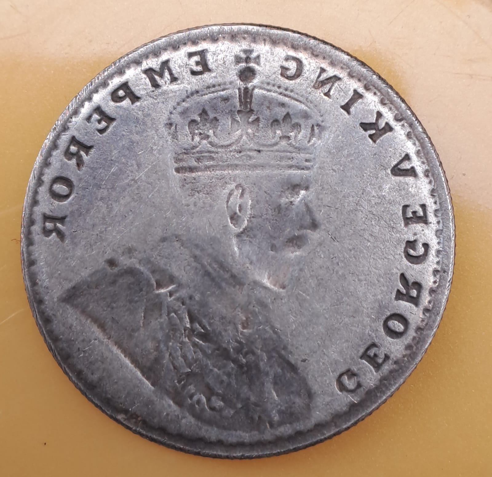 one rupees lakhi edward coin 11.66 gm