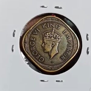 two anna 1944 calcutta coin