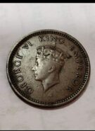 1/2  pice 1938 coin