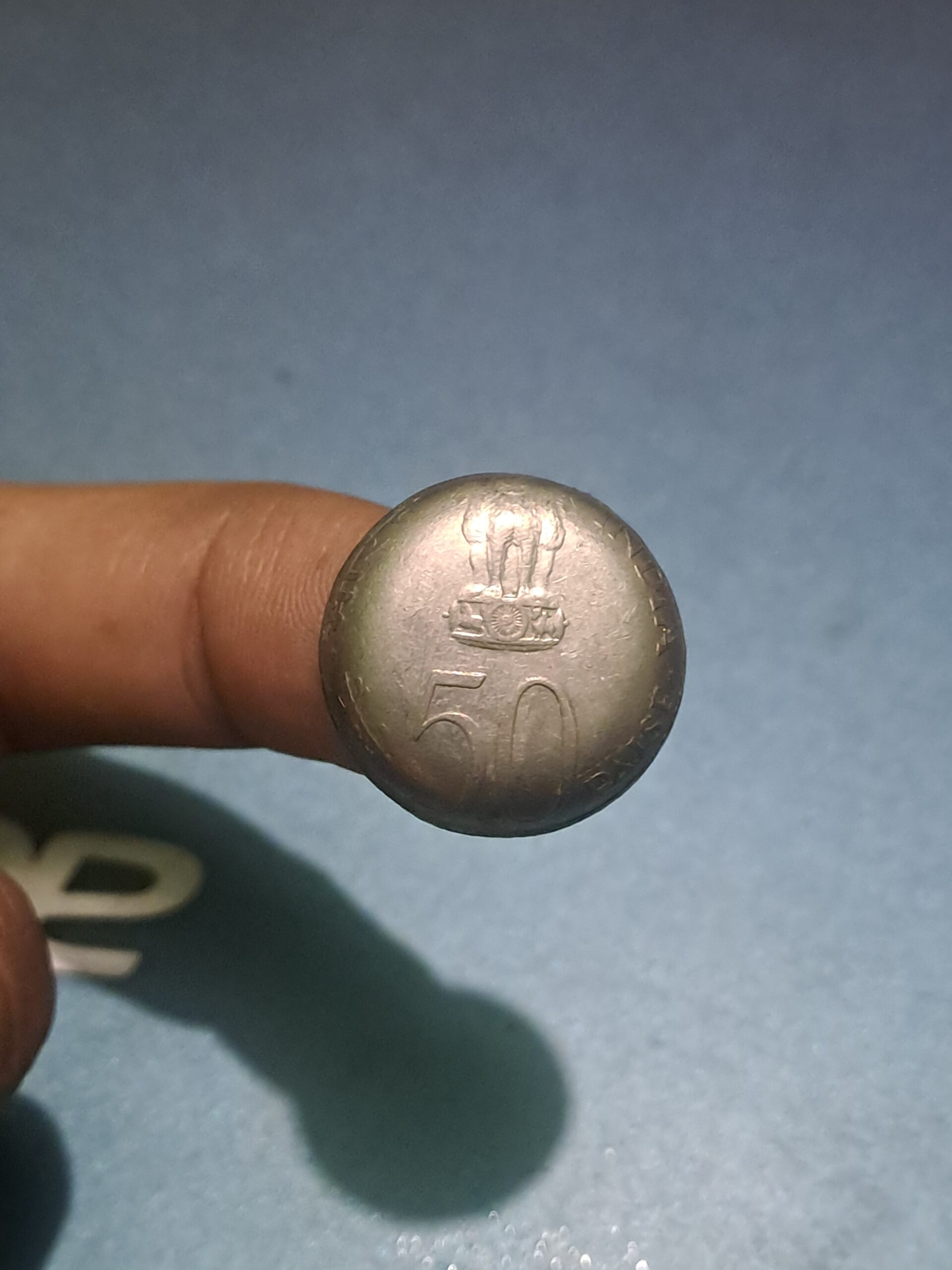 50 paise error coin - Image 2