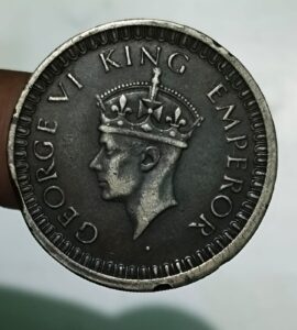 One rupess 1942 #oms coin